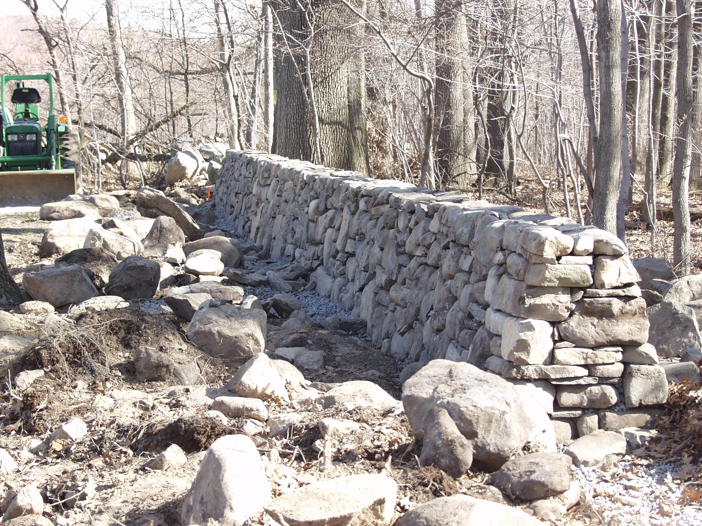 Stone Border Wall