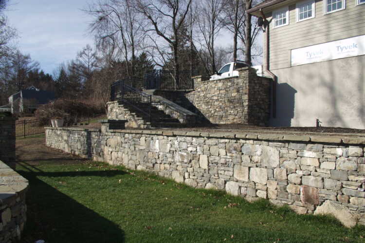 Stone Concrete Retaining Walls