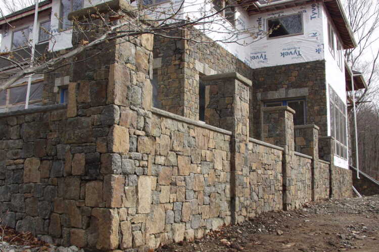 Stone Concrete Retaining Walls